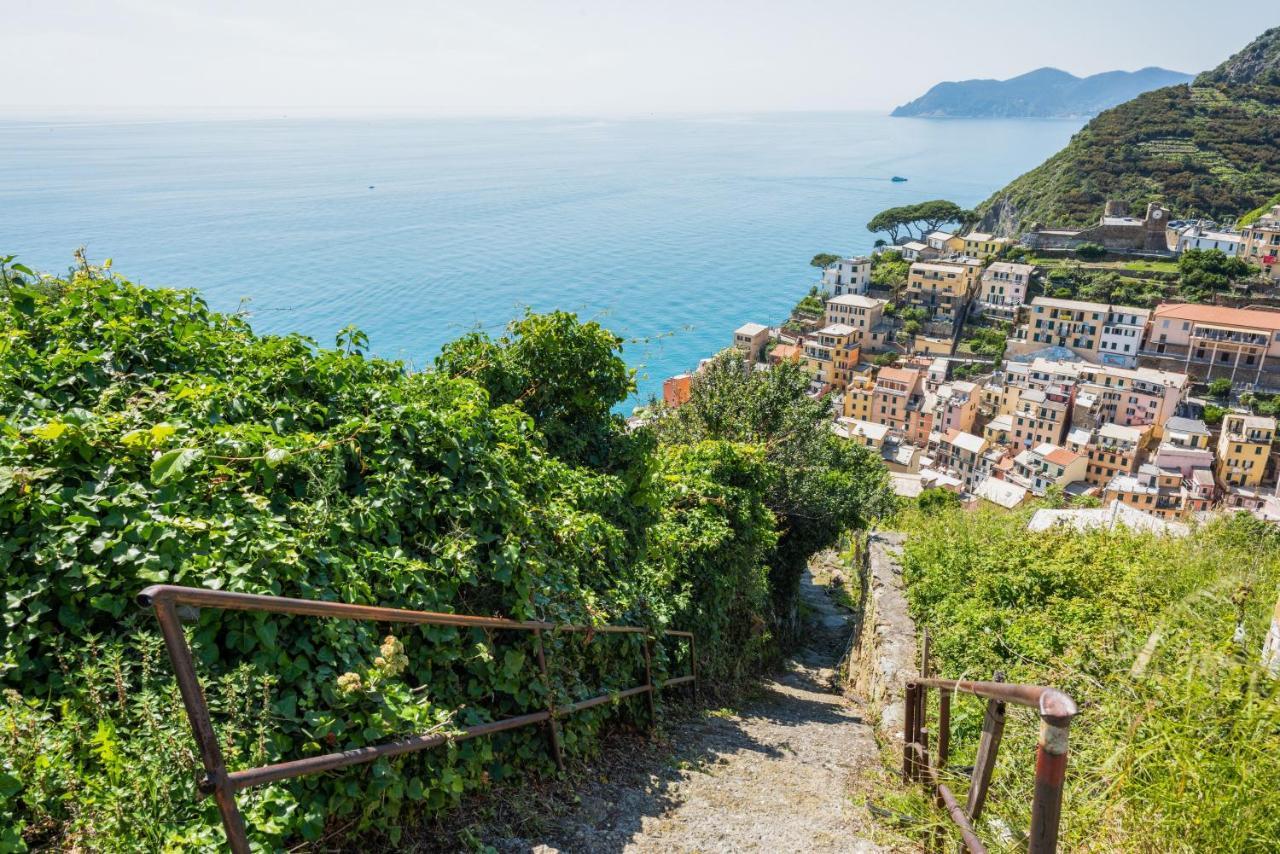 Riomaggiore Panoramic Apartment With Terrace! X6 Luaran gambar