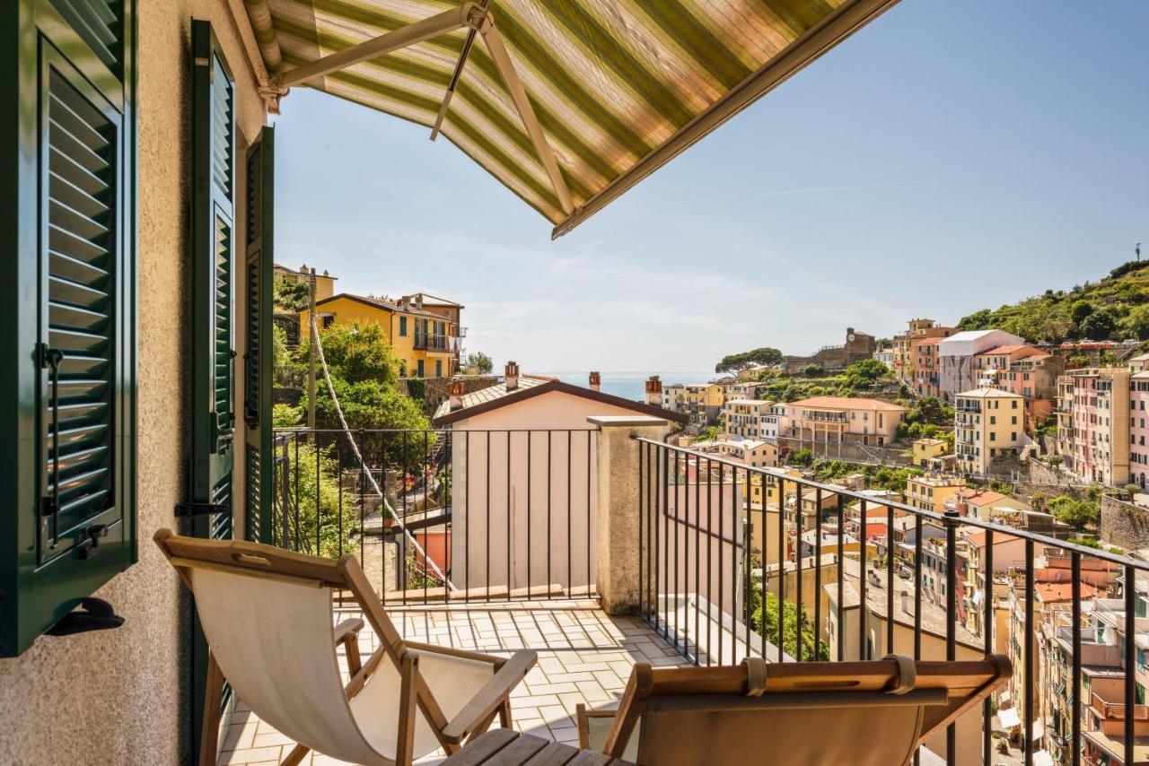Riomaggiore Panoramic Apartment With Terrace! X6 Luaran gambar